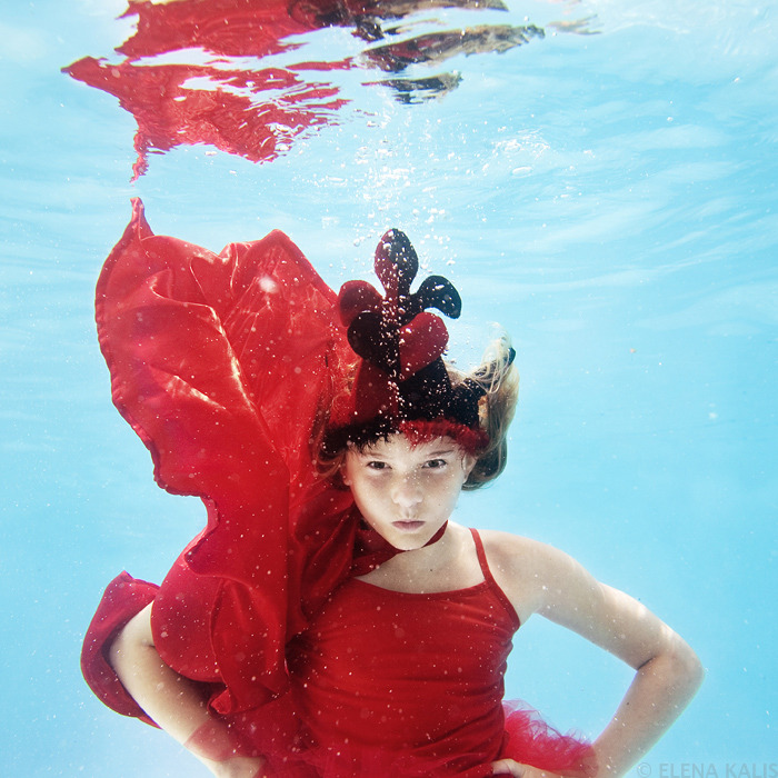 Фотосессия «Алиса в Подводной стране»