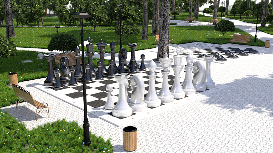 «Шахматный парк» в Чите
