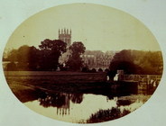 Magdalen Tower, Oxford, 1861